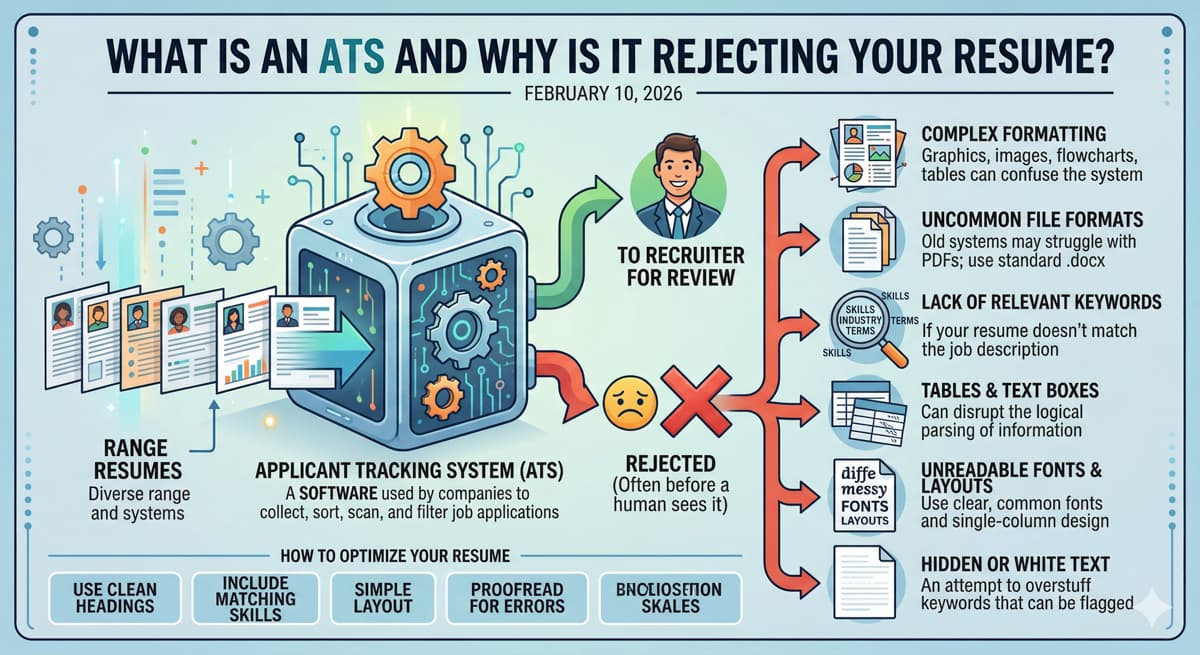What Is an ATS and Why Is It Rejecting Your Resume?